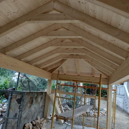 Estructuras de madera para tejados